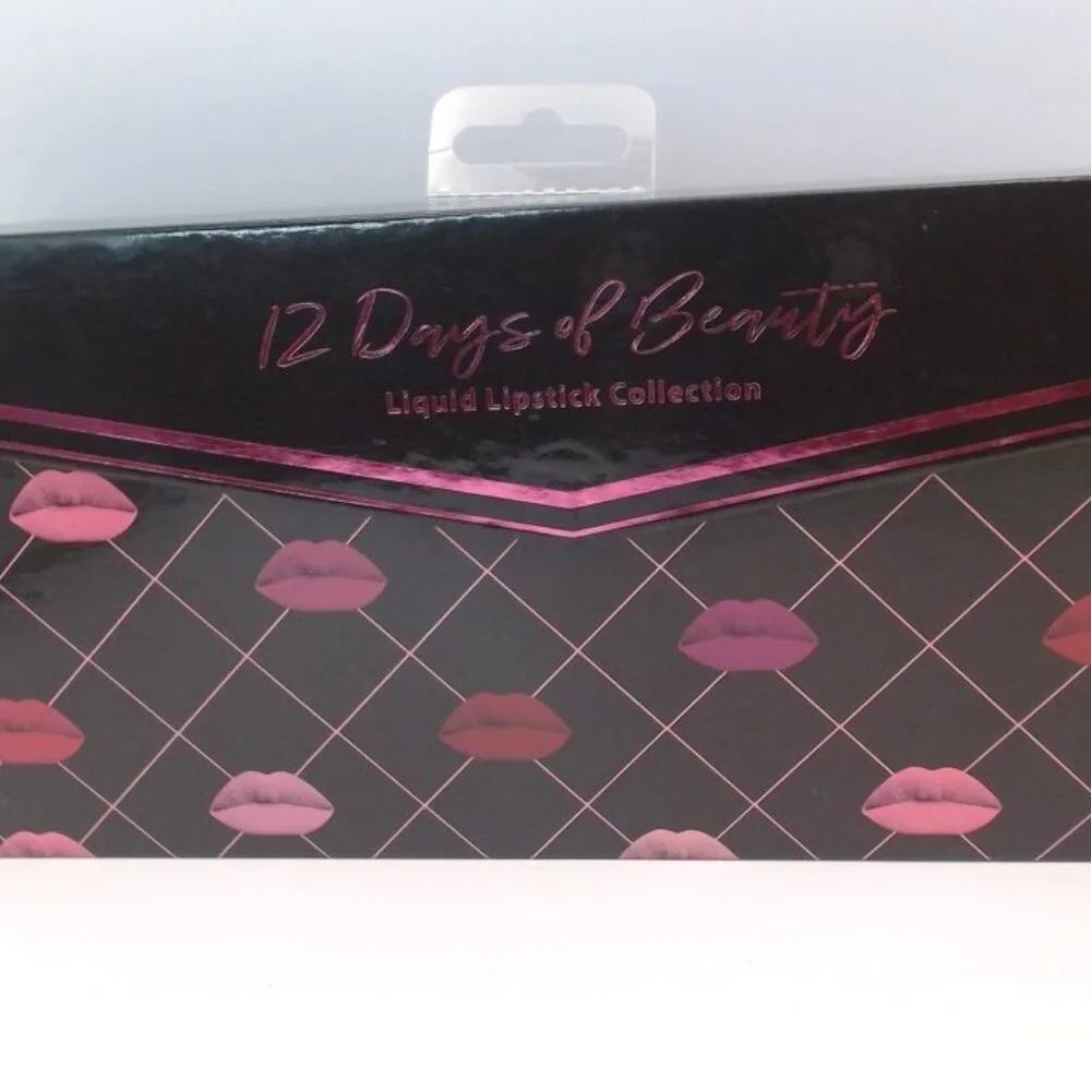 JLB 12 Days of Beauty Lip Luxury Liquid Lipstick Set (12‎ Pc)